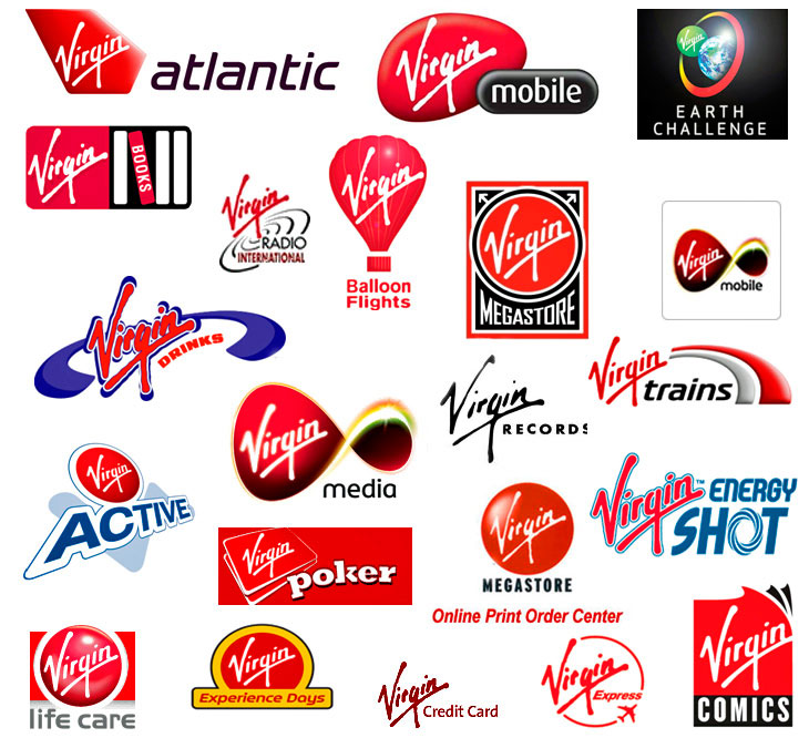 Virgin Logo's